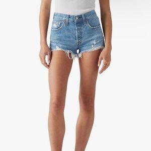 Levi's Blue Jean Shorts